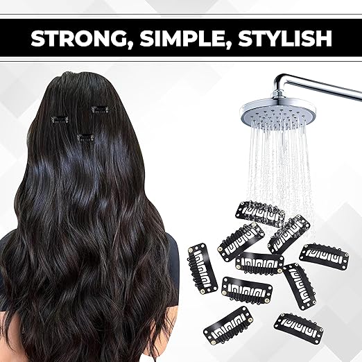 Beuni Hair Extension Hair Patch Clips for Men & Women