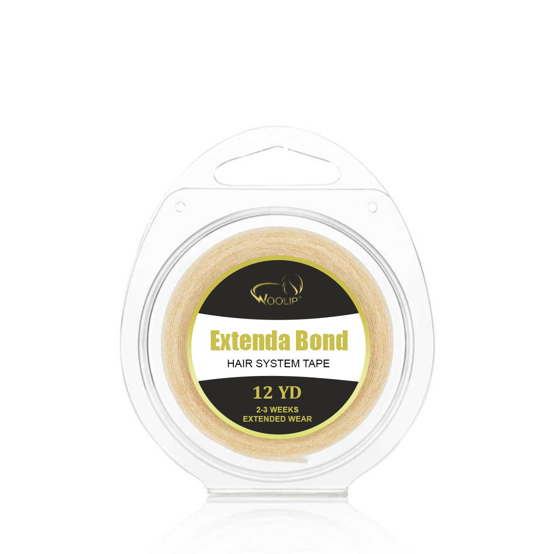 Woolip (3/4" X12yd) Walker Extenda-bond Plus Double Side Tape Roll For Hair System Tape Hair Extension