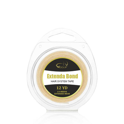 Woolip (3/4" X12yd) Walker Extenda-bond Plus Double Side Tape Roll For Hair System Tape Hair Extension