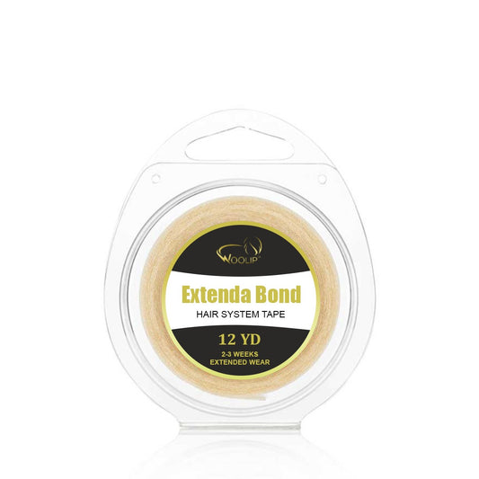 Woolip (3/4" X12yd) Walker Extenda-bond Plus Double Side Tape Roll For Hair System Tape Hair Extension