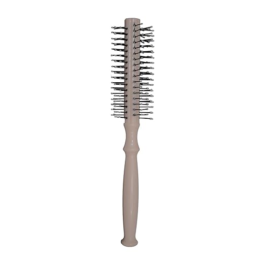 (Sleek Roller Peach) Beuni Professional Perfect Hair Brush for Men, Women and Kids, Detangler for All Hair Types with Soft Bristles