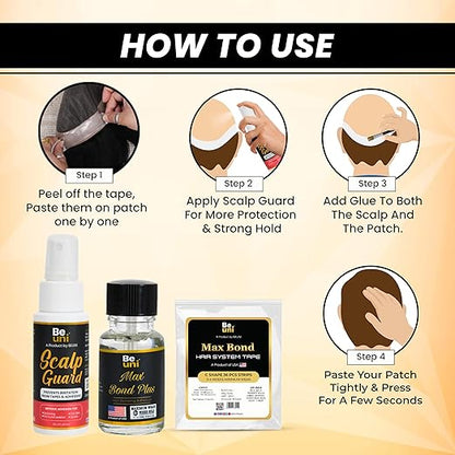 Beuni Hair Patch Applying Kit (Hair Patch Kit)