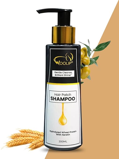 Hair Patch Shampoo For Hair Extension & Wigs | Hydrolyzed Wheat Protein with Keratin | 200ML