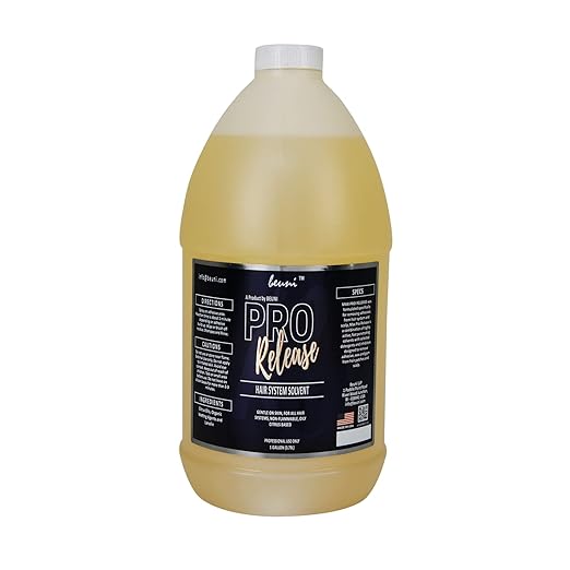 Premium Beuni Pro Release Solvent For Lace Wigs & Toupees, 1 gallon (3.79 L)