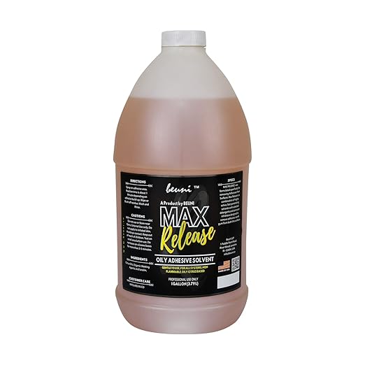 Premium Max Release Wig Glue & Tapes Bonding Remover 1 gallon (3.79Litres)