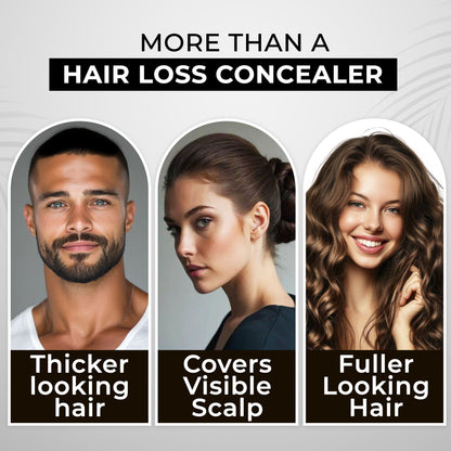 Beuni Hair Fibers for Women & Men (Dark Brown - 25Gm)