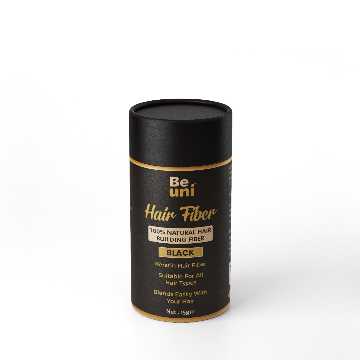 Beuni Hair Fibers for Women & Men (Black - 15Gm)