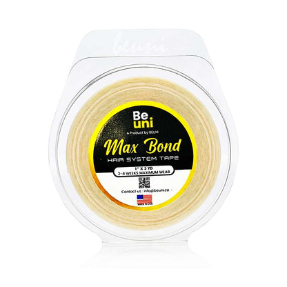 Premium Max Bond Double Sided Transparent Ultra Hold Patch Wig Tape(1″ x 3 YD ROLL)