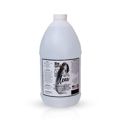 Premium Max Clear Fast Hair Patch Solvent Remover, 1 gallon (3.79 Liter’s)