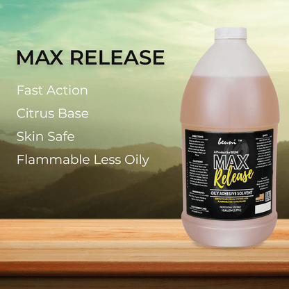 Premium Max Release Wig Glue & Tapes Bonding Remover 1 gallon (3.79Litres)