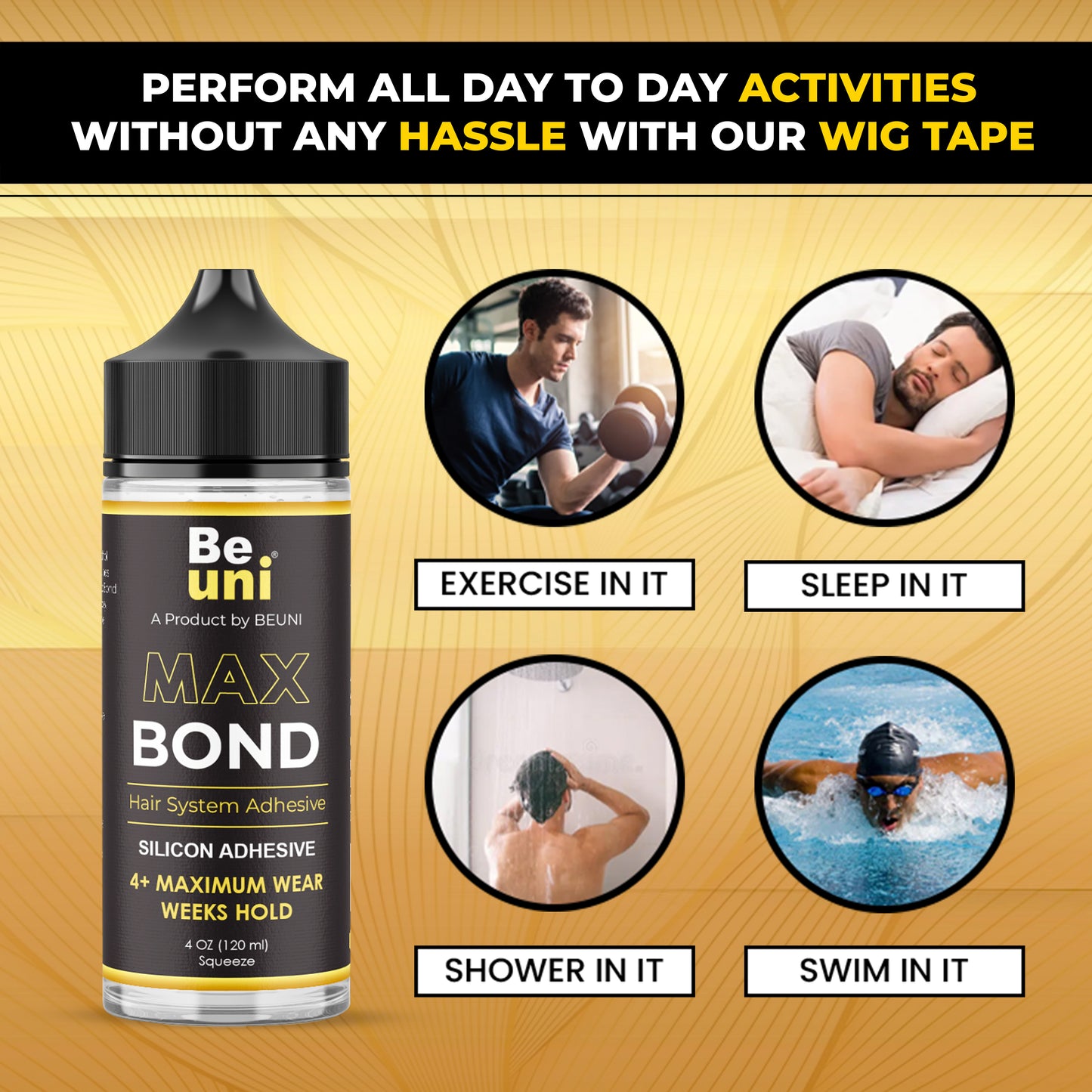 Premium Max Bond Adhesive Waterproof Glue (120Ml)