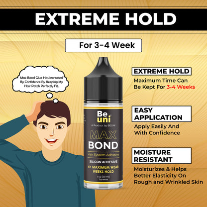 Premium Max Bond Hair Wig Adhesive (30Ml)