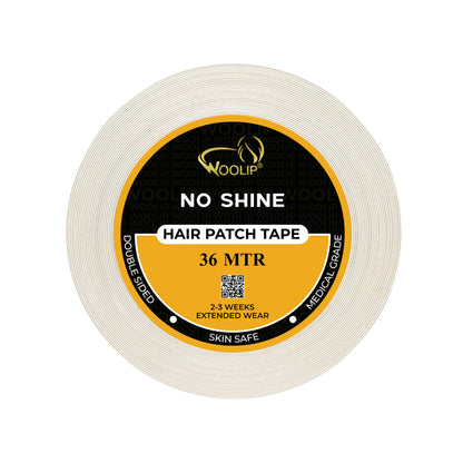 Woolip Super Stretch Double sided No shine Hair Patch Ultra Hold Tape (36 Meter)