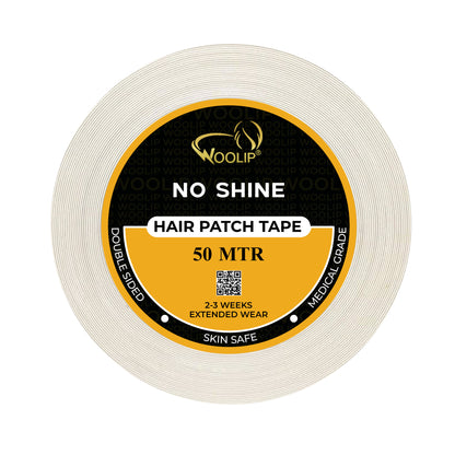 Woolip Super Stretch Double sided No Shine Hair Patch Ultra Hold Tape (50 Meter)