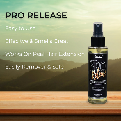 Premium Pro Release Hair Wig Adhesive Remover Solvent 4oz (118ml)