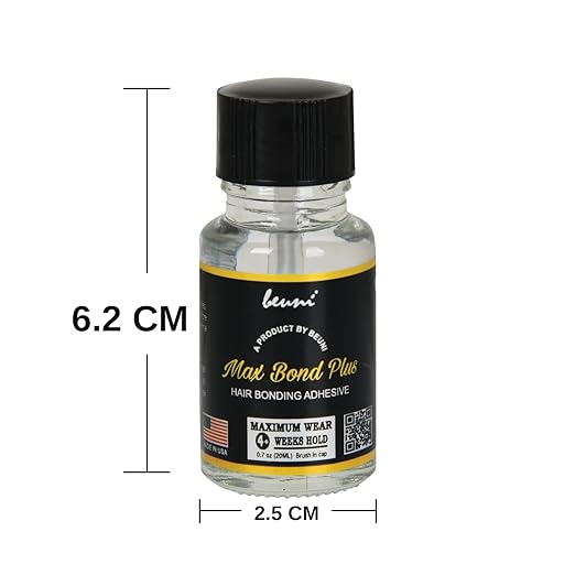 Premium Max Bond Plus Wig Adhesive(0.7 OZ 20 ml)