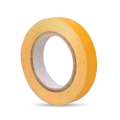 Woolip Yellow cotton Tape | German Brown Tape | Wig Tape I Hair Patch Tape (24 meter)