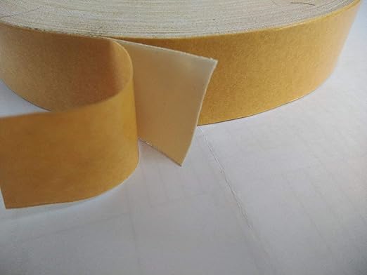 Woolip Yellow cotton Tape | German Brown Tape | Wig Tape I Hair Patch Tape (24 meter)